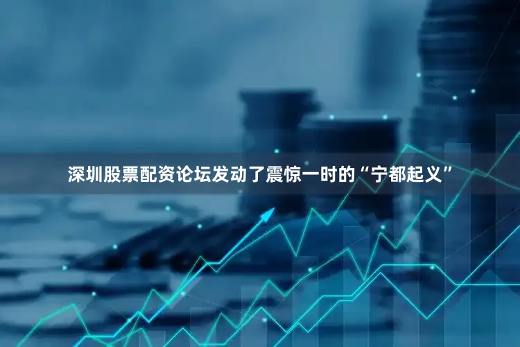 深圳股票配资论坛发动了震惊一时的“宁都起义”