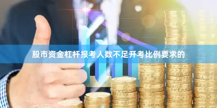 股市资金杠杆报考人数不足开考比例要求的